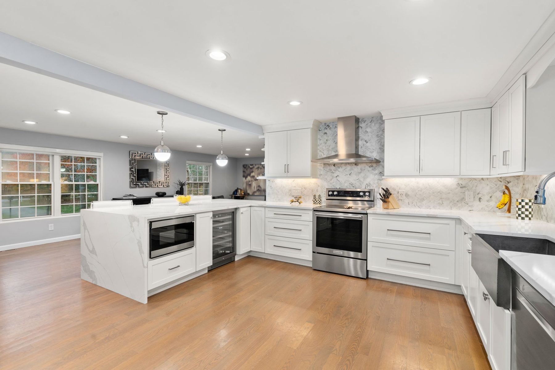 Condor kitchen — renovated kitchen, 52 Condor Rd, Sharon