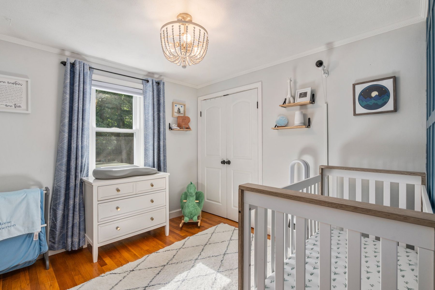 Skelton nursery — edited to the essentials and photographed as a room, not a checklist — after